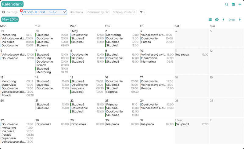 MonthCalendar