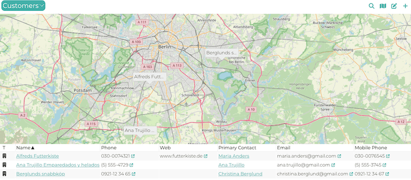 Advanced addres lookup